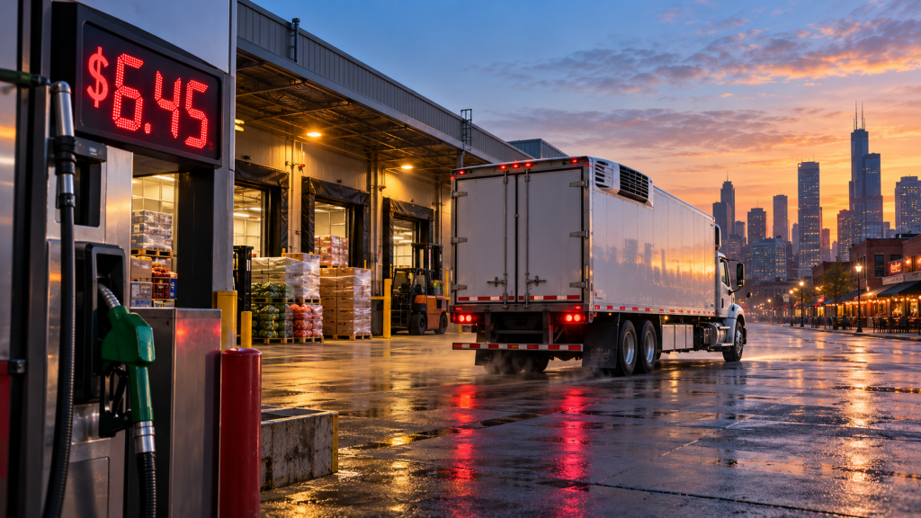 What $6 Diesel Means for Foodservice Distribution